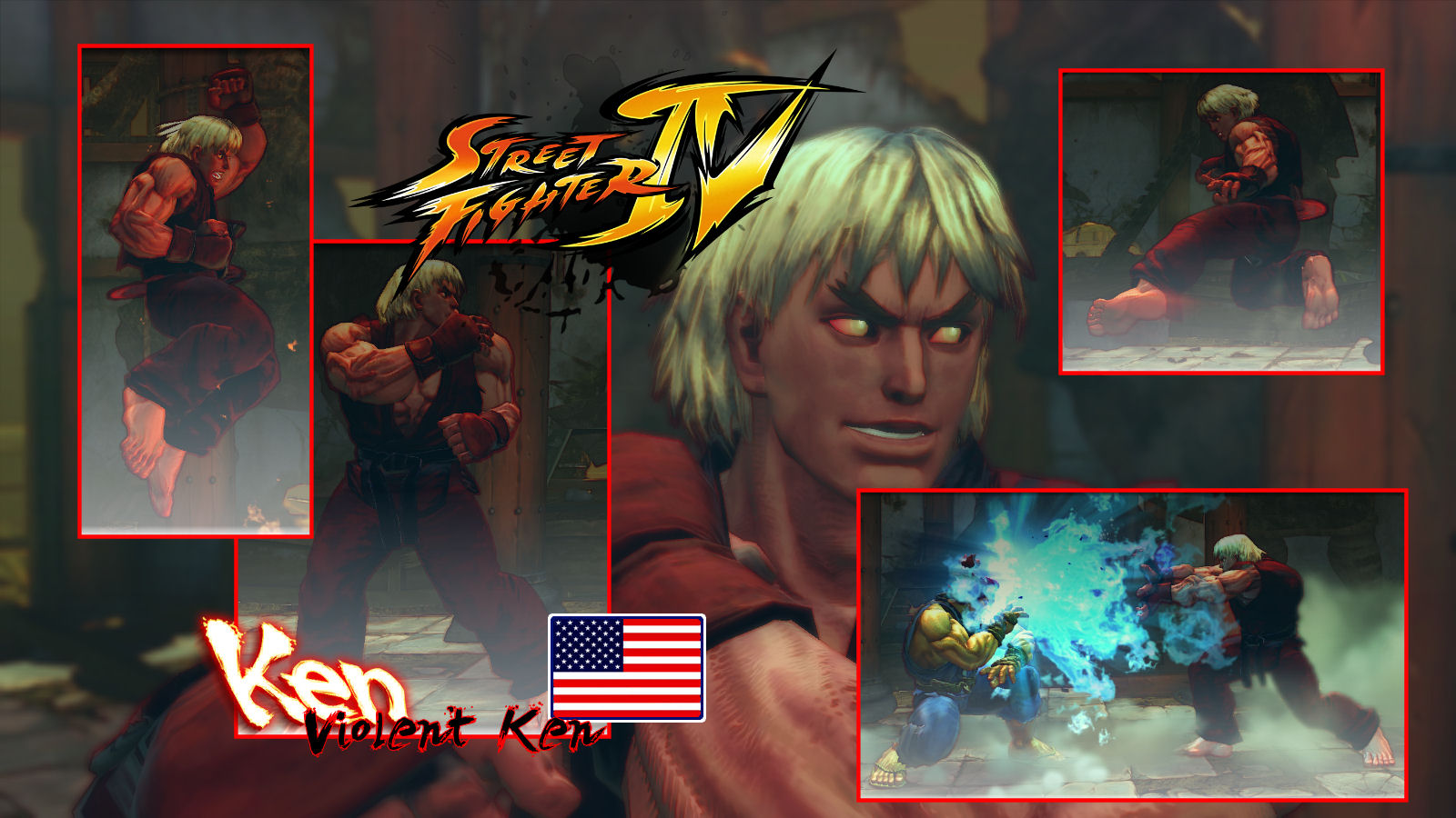 Another Violent Ken - Street Fighter IV Mods