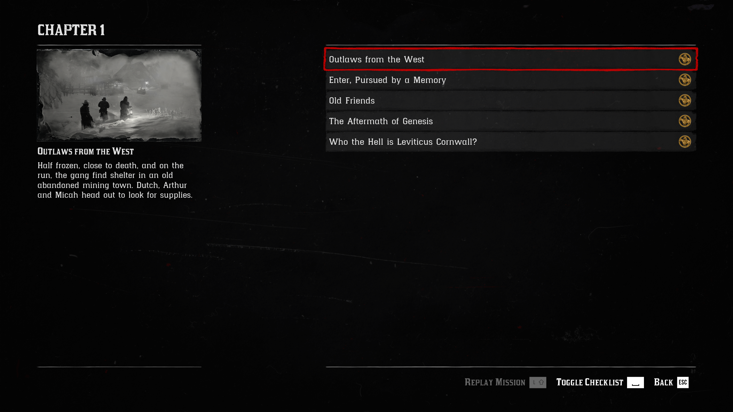 RDR2 Chapter 1 Gold - Red Dead Redemption 2 Mods