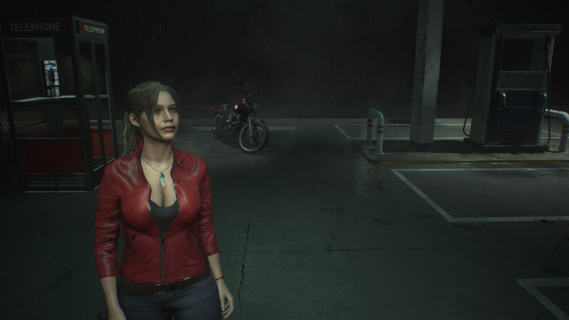 Busty Bodybuilder Claire Resident Evil 2 Remake Mods