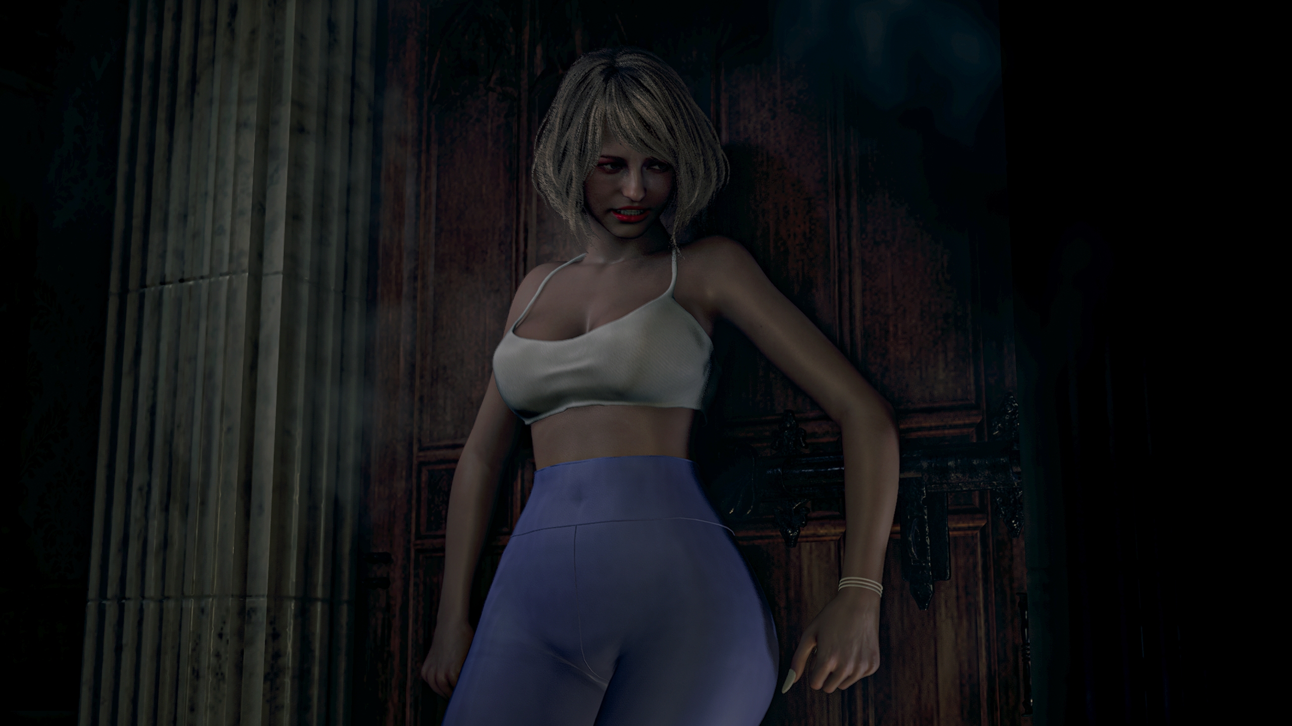 Ashley Fitness Girl - Resident Evil 4 Remake Mods