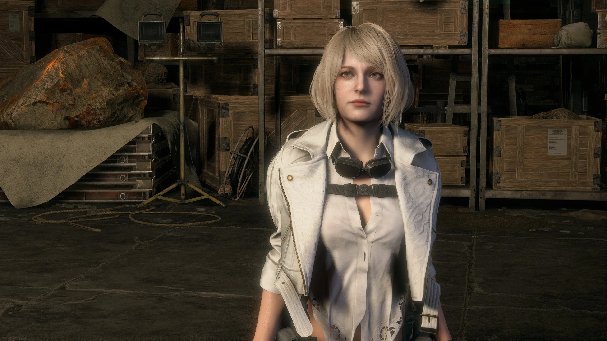 DMC5 Lady Outfit - Ashley Graham - Resident Evil 4 Remake Mods