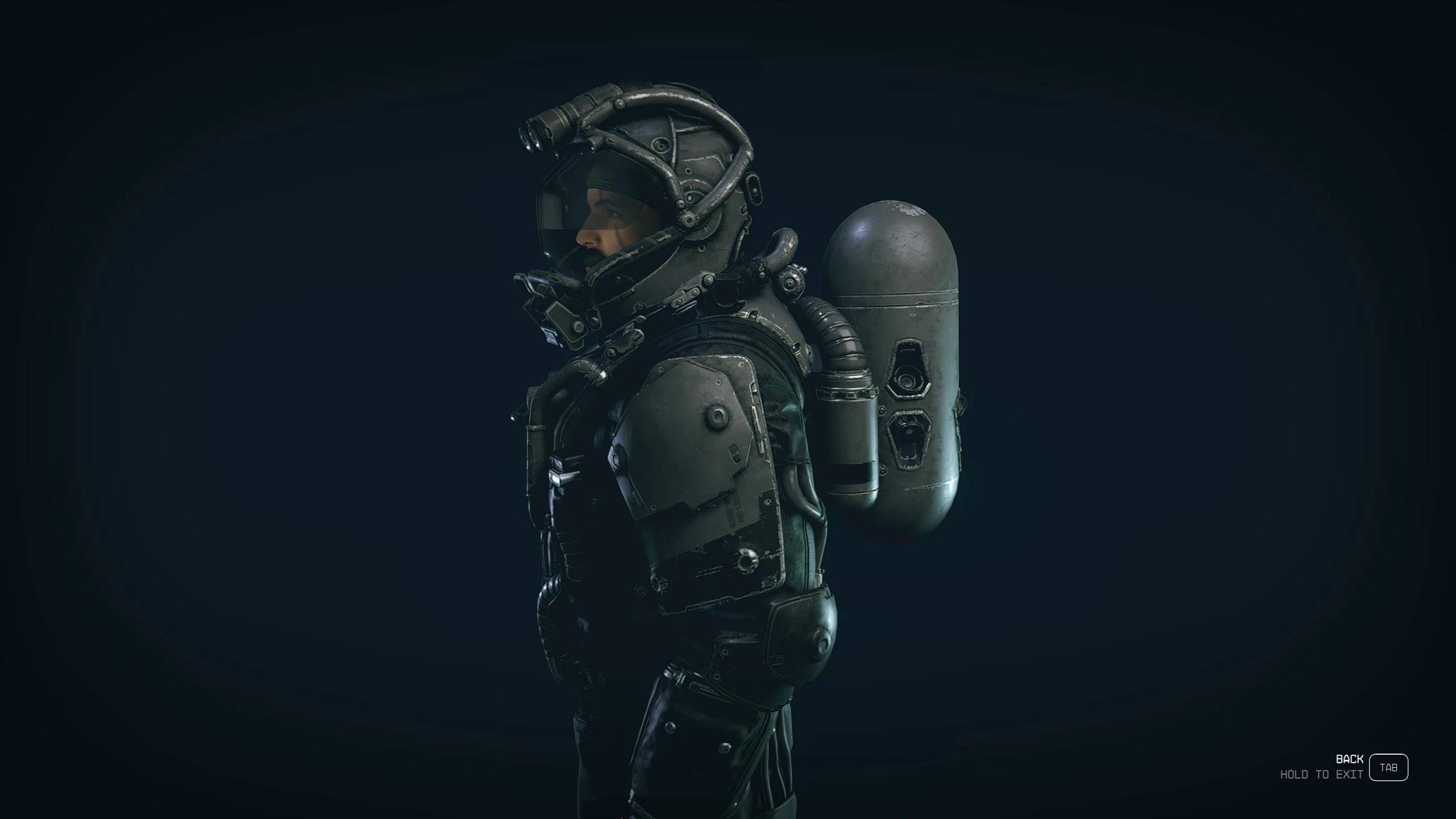 Black Mercenary Spacesuit - Starfield Mods